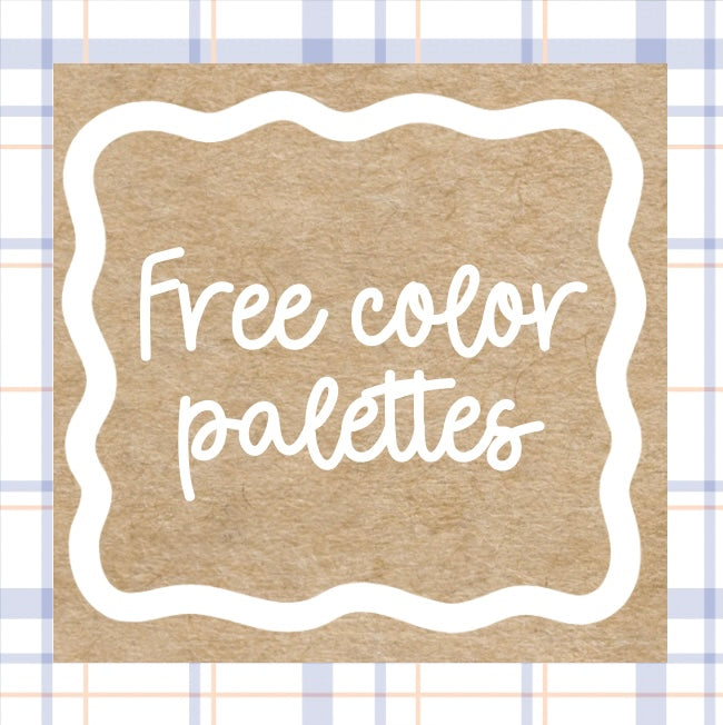 FREE color palettes (PNG download)