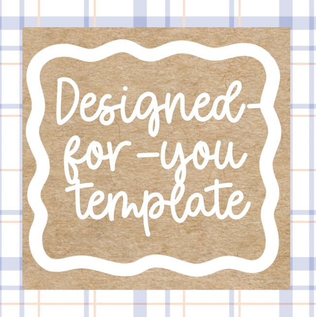 Custom banner templates (designed for you!)