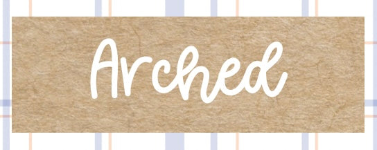 Arched digital banner templates | Digital download