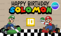 Mario Kart Banner Template | Digital Download | Three Sizes Included!