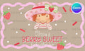 Strawberry Shortcake banner template | Digital Download | Three sizes Included