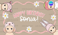 Sonny Angels Banner Template | Digital Download | 3 Sizes Included